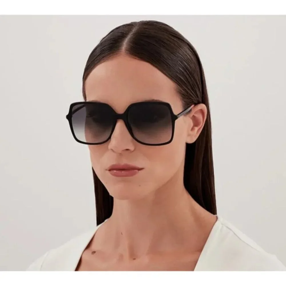 NEW GUCCI GG0544S 007 WOMEN BLACK SUNGLASSES - Picture 3 of 4